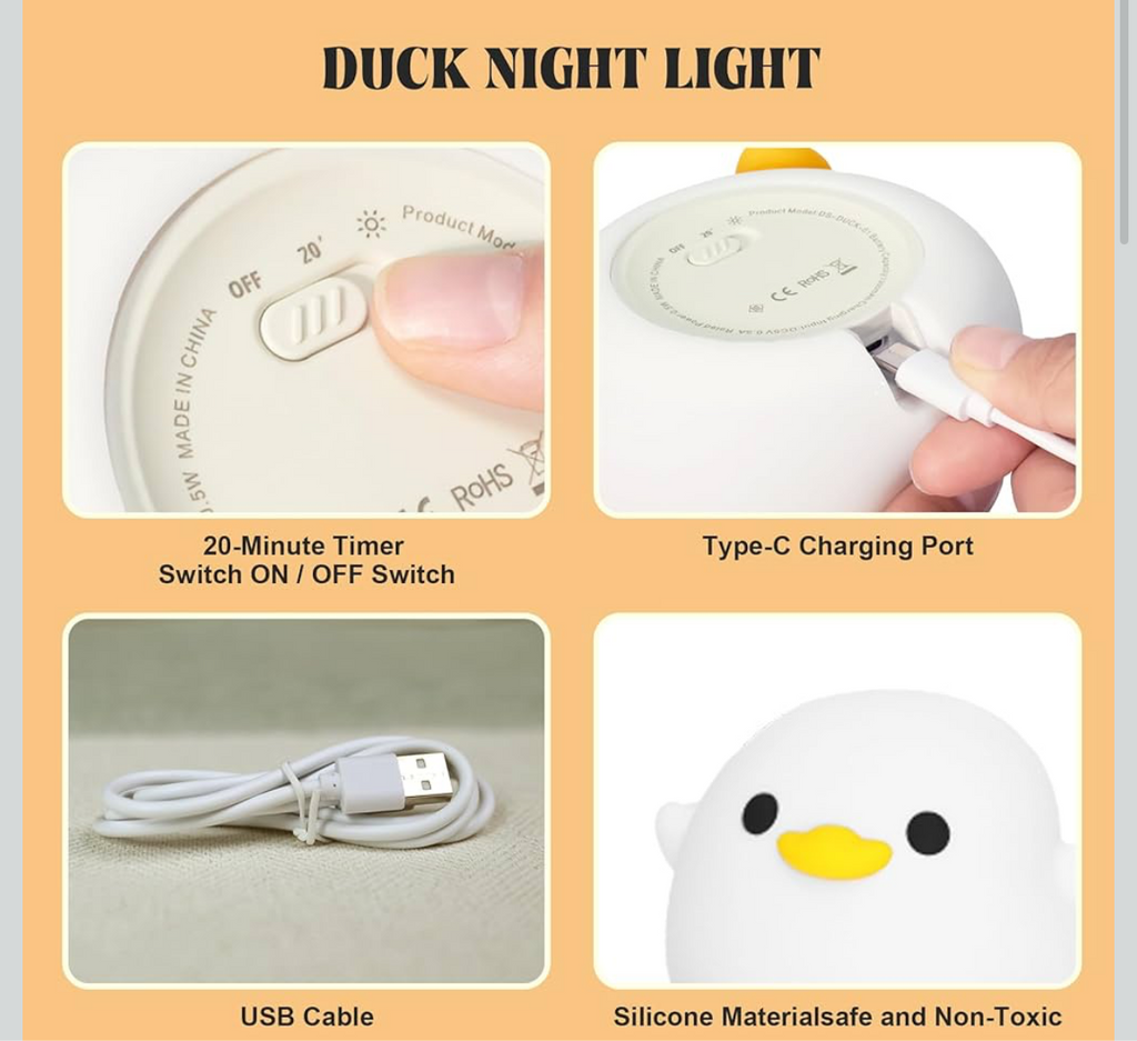 dodo duck night light